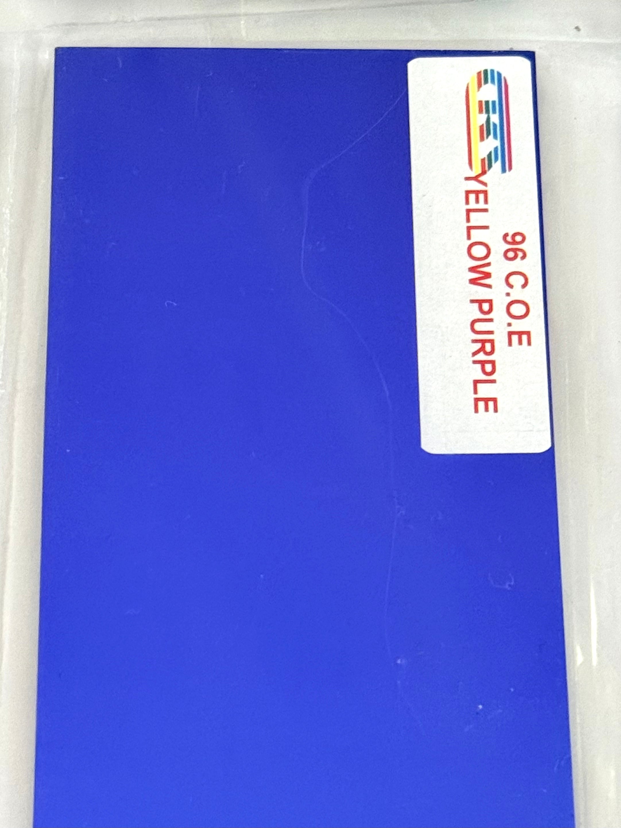 CBS Dichroic COE 96 Primary Colours - Various colours