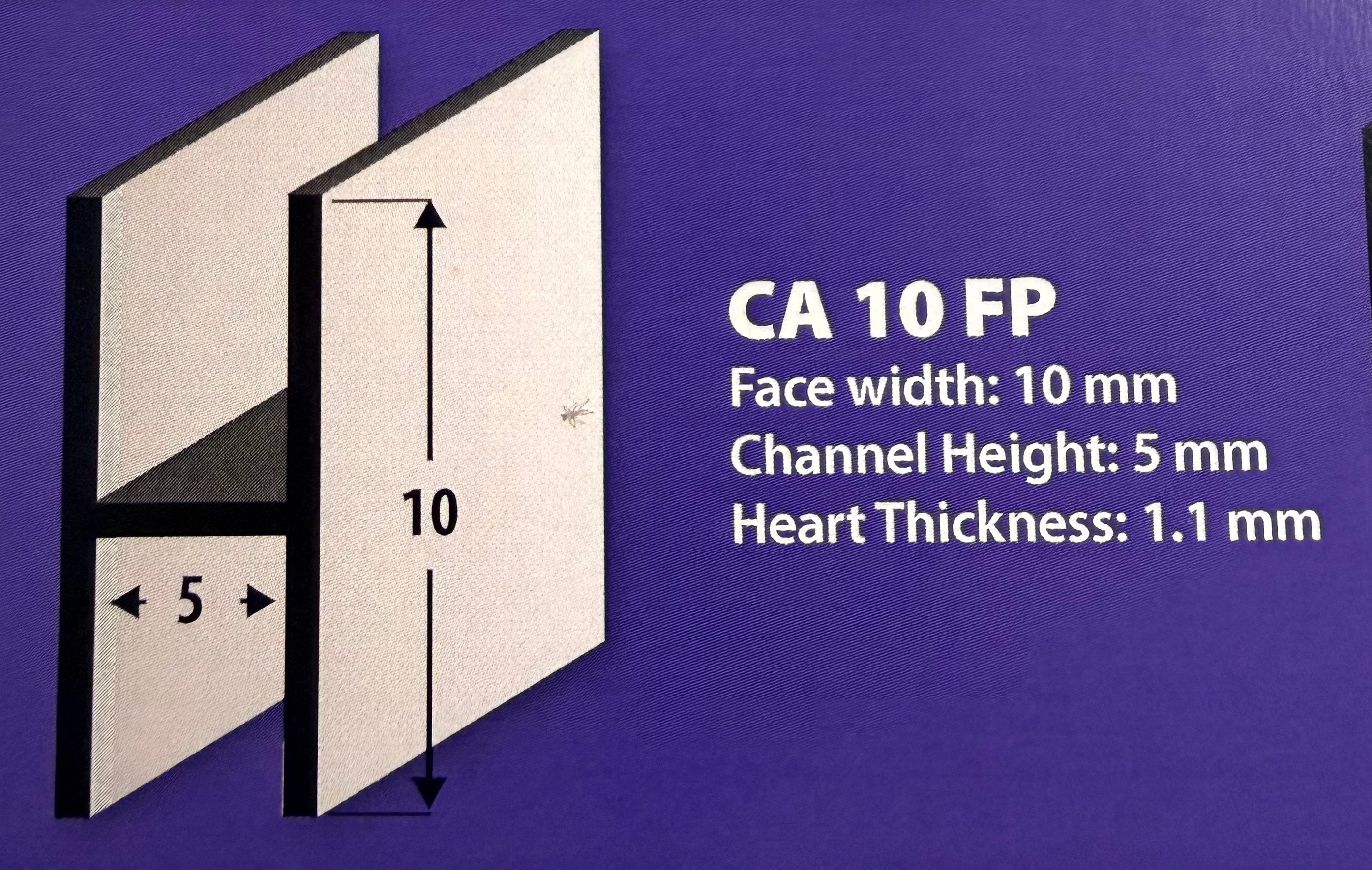 10.0 – 10mm Flat Profile
