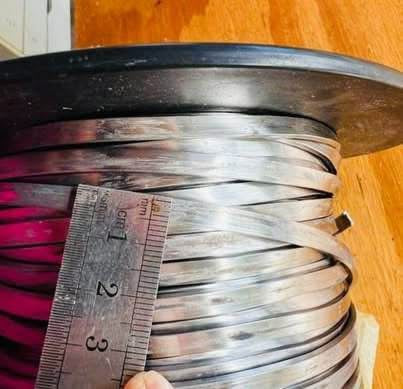 1.9mm Square U Channel Hobby Came-5Metres