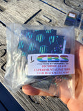 Dichroic glass Experimental Patterns COE 96 BLACK Scrap