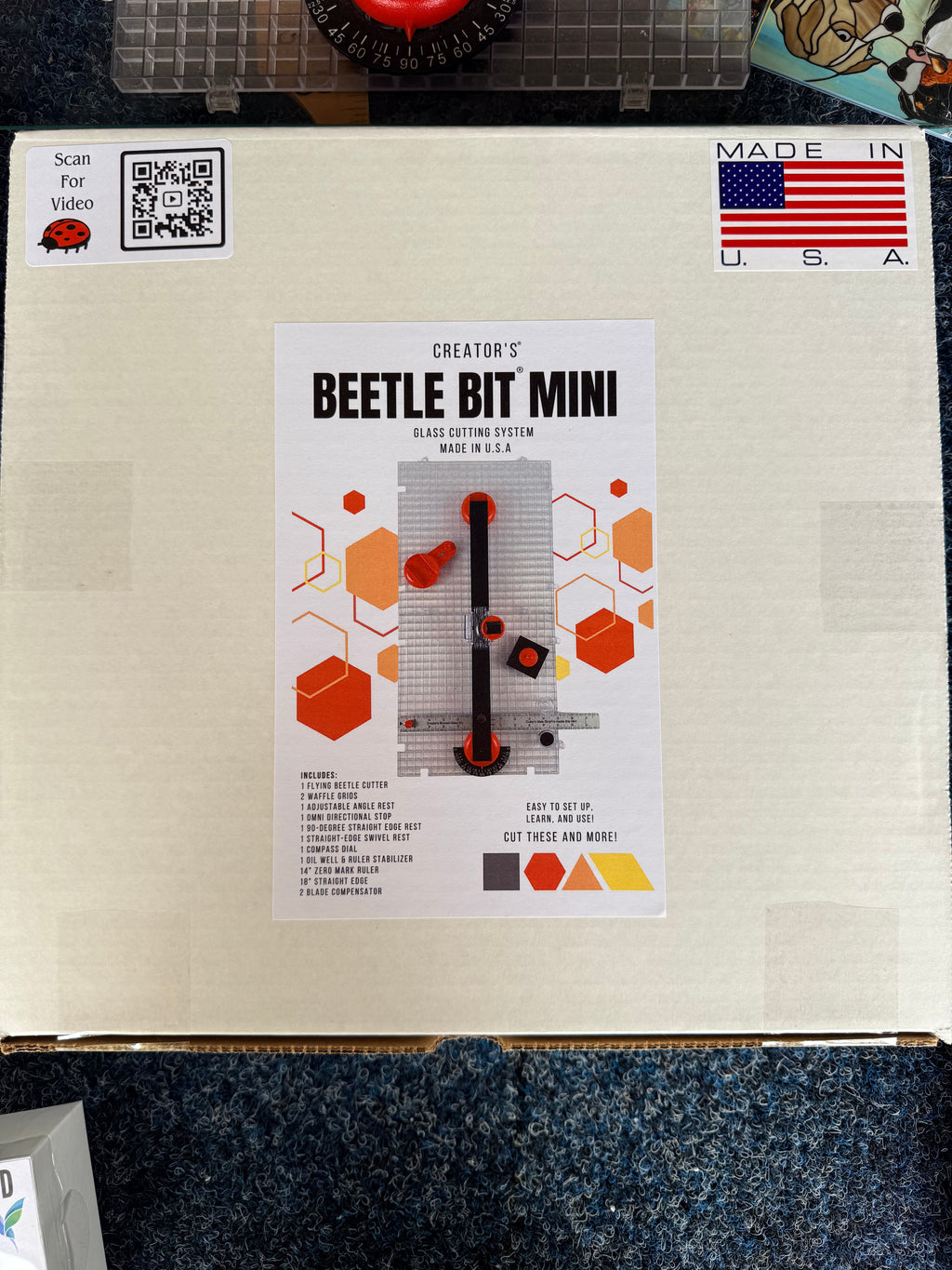 Beetle Bits Mini Glass Cutting System
