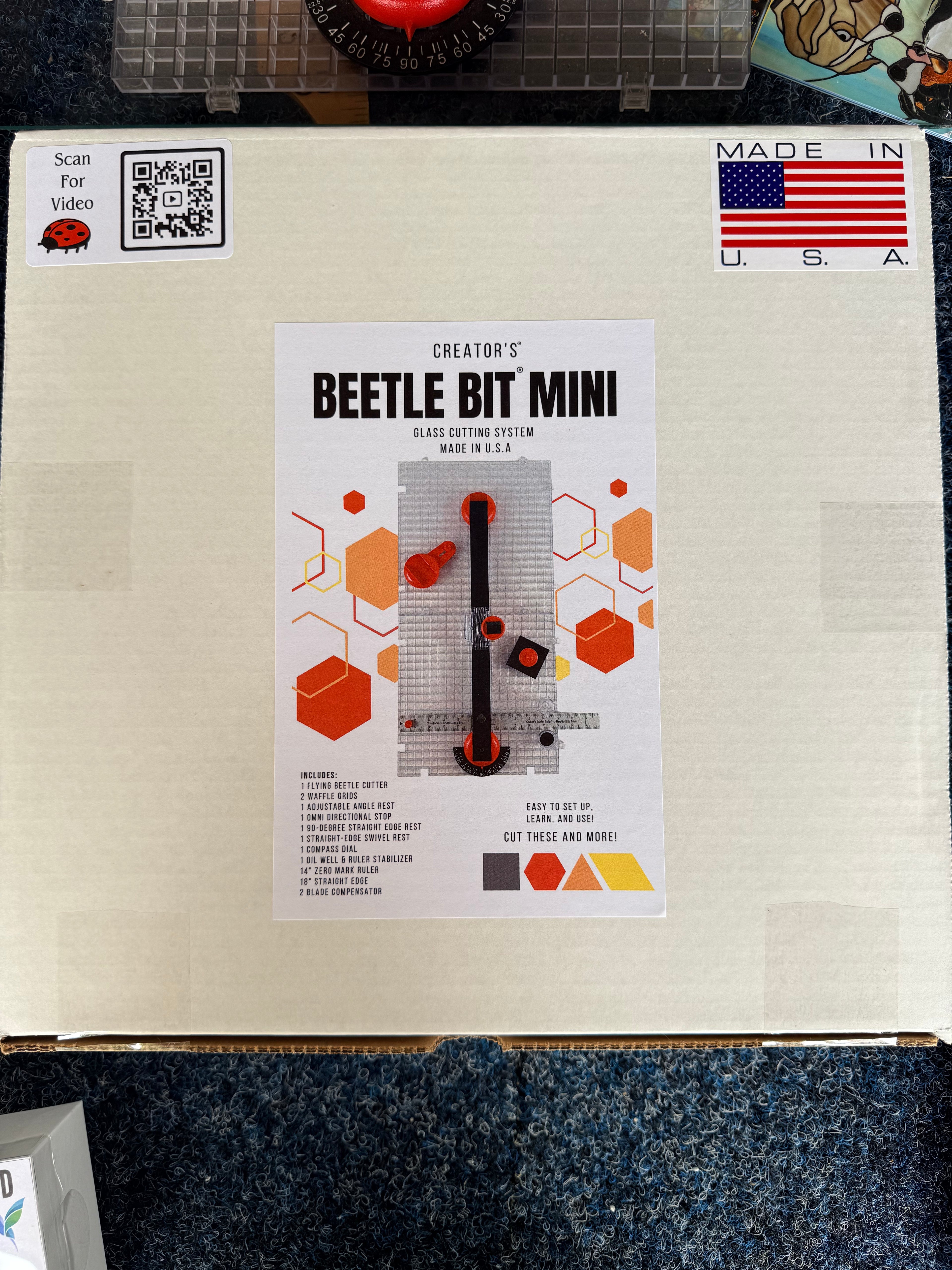Beetle Bits Mini Glass Cutting System