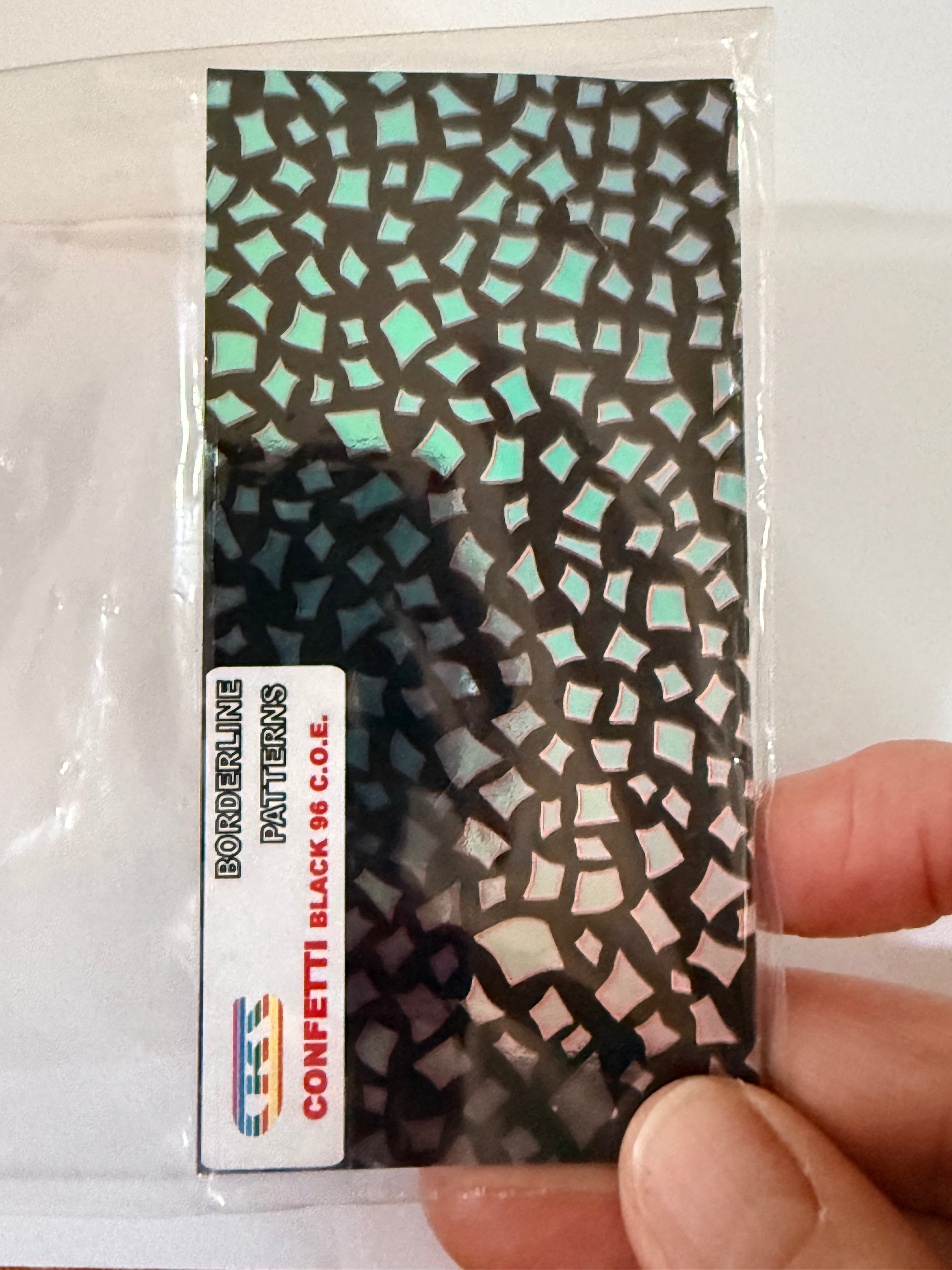 CBS Dichroic COE 96 borderline patterns - Various colours and patterns