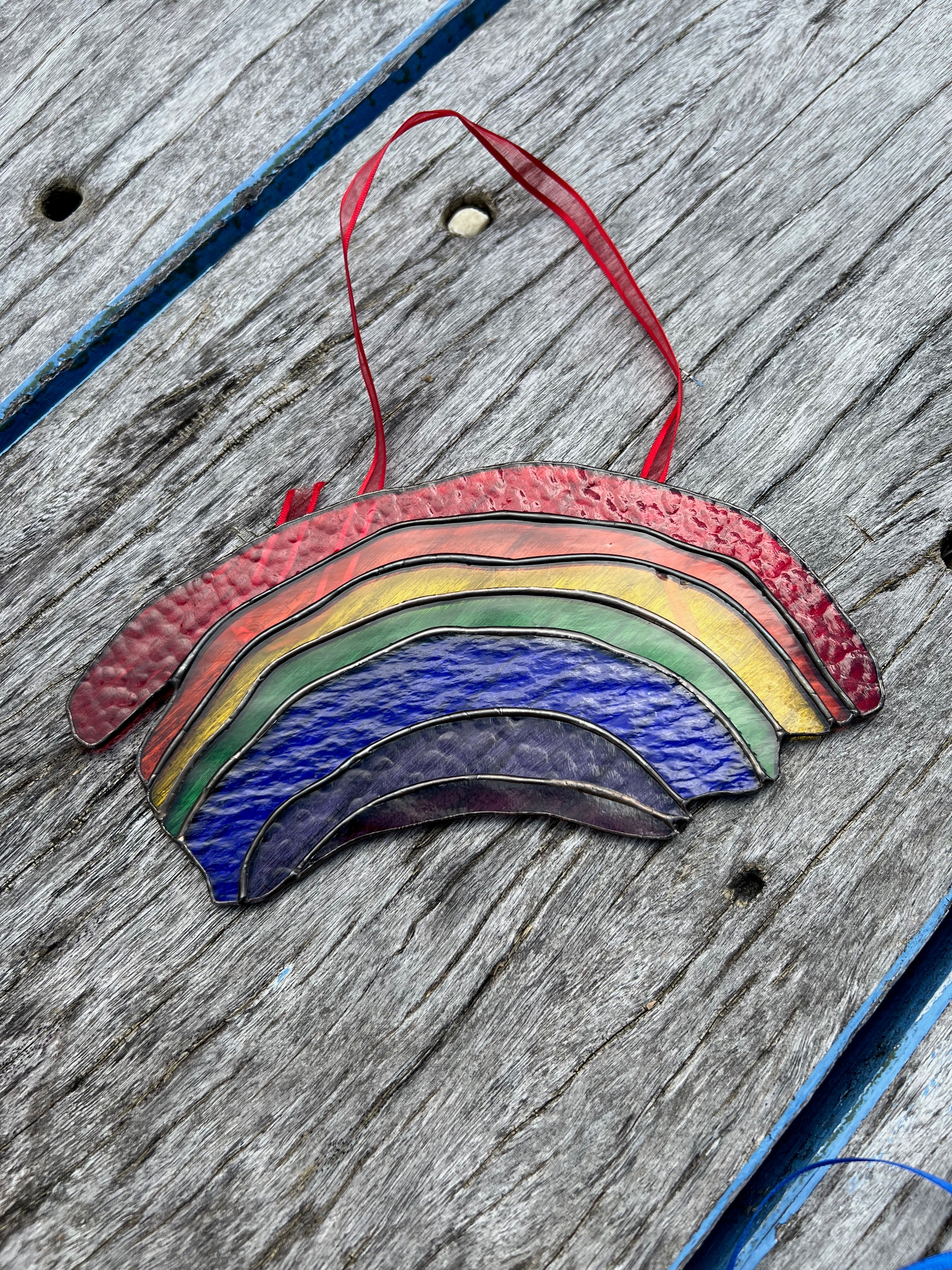 Wonky Rainbow - Pattern - Digital A4 size