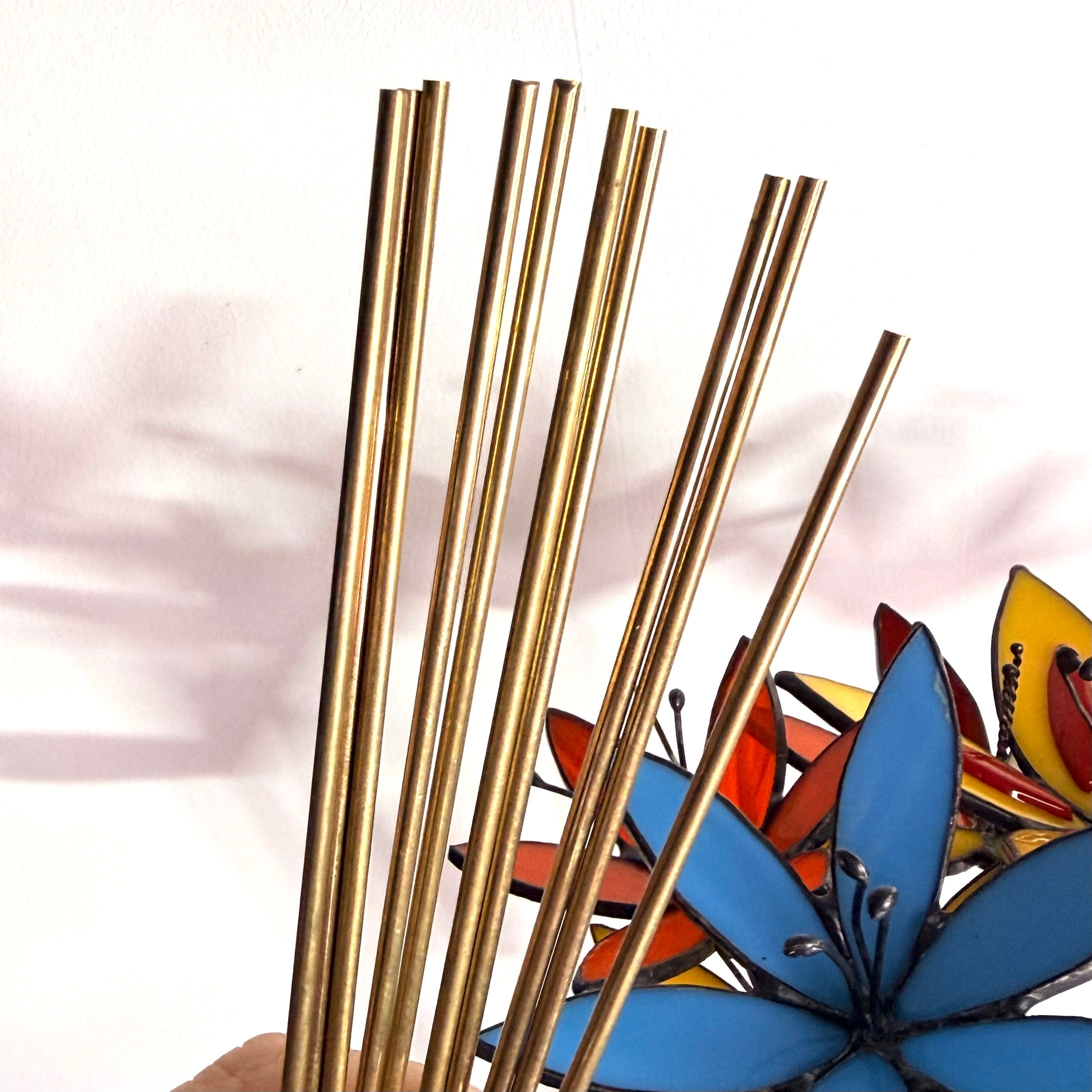 Brass Rod - 2.5mm x 300mm x 5