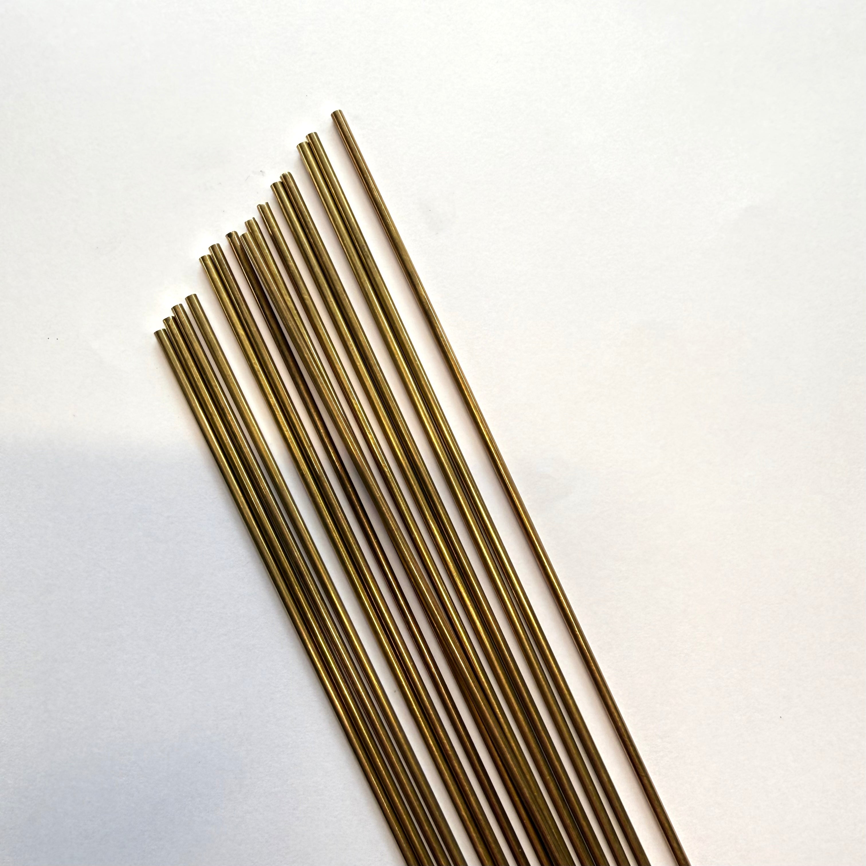 Brass Rod - 2.5mm x 300mm x 5