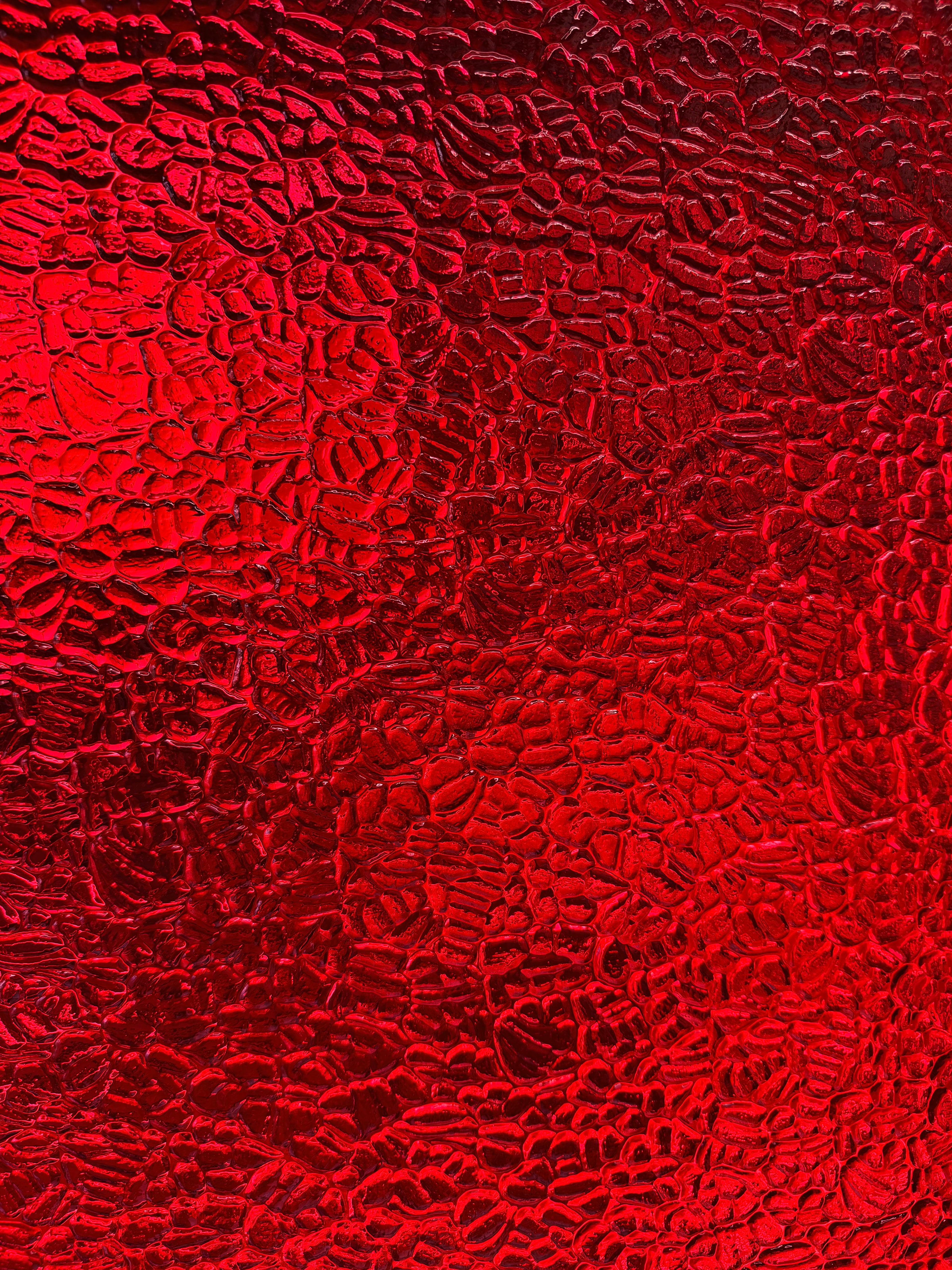 Red Pattern Glass Red Glass – Art Glass Imports