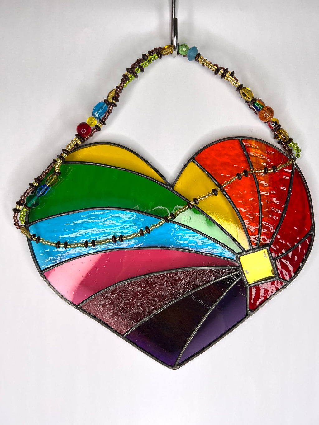 Rainbow Heart - Pattern - Digital A4 size (Copy)