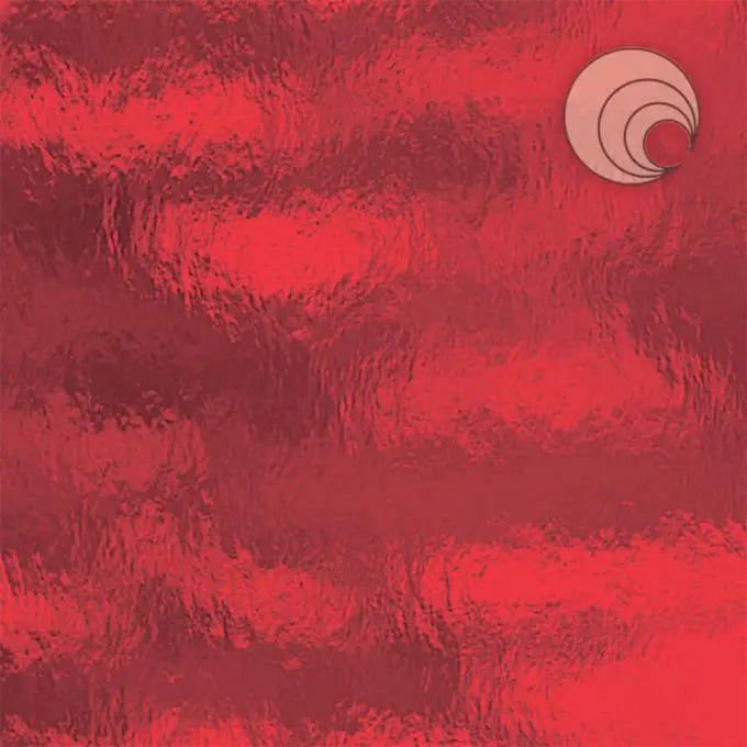 Oceanside Cherry Red Rough Rolled Fusible - Pre Purchase only