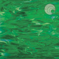 Oceanside Dark Green/White Wispy Fusible - Pre Purchase only