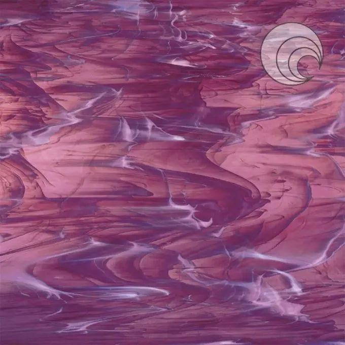 Oceanside Light Purple/White Wispy Fusible - Pre Purchase only