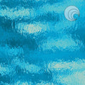 Oceanside Sky Blue Rough Rolled Fusible - OGT5531RRF