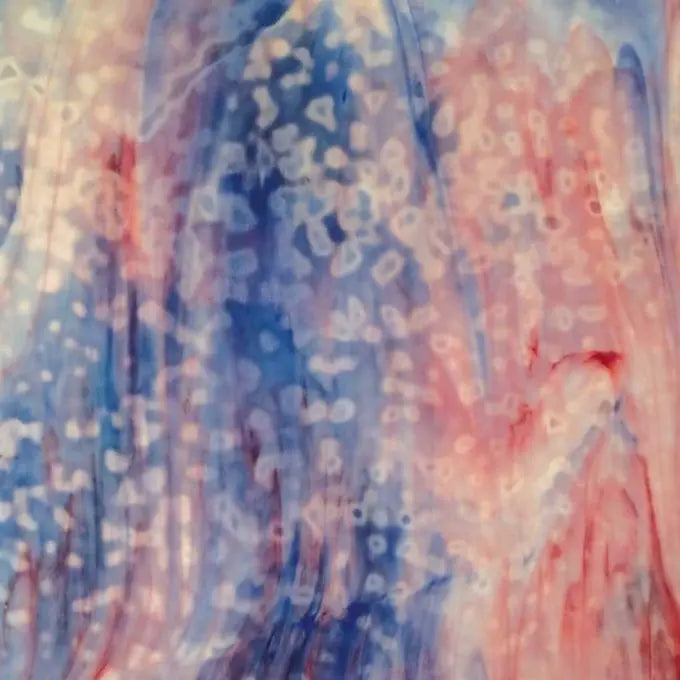 Youghiogheny White, Gold ruby, Cobalt Mottled - YI706RG