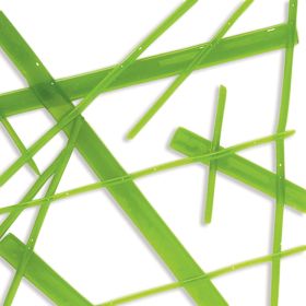 Oceanside Moss Green Transparent Noodles - 96 COE