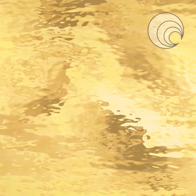 Oceanside Pale Amber Waterglass Fusible - OGT1102WF - ETA OCTOBER