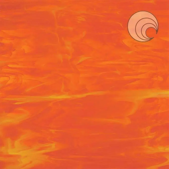 Oceanside Orange/White Wispy Fusible - OGT379-1SF