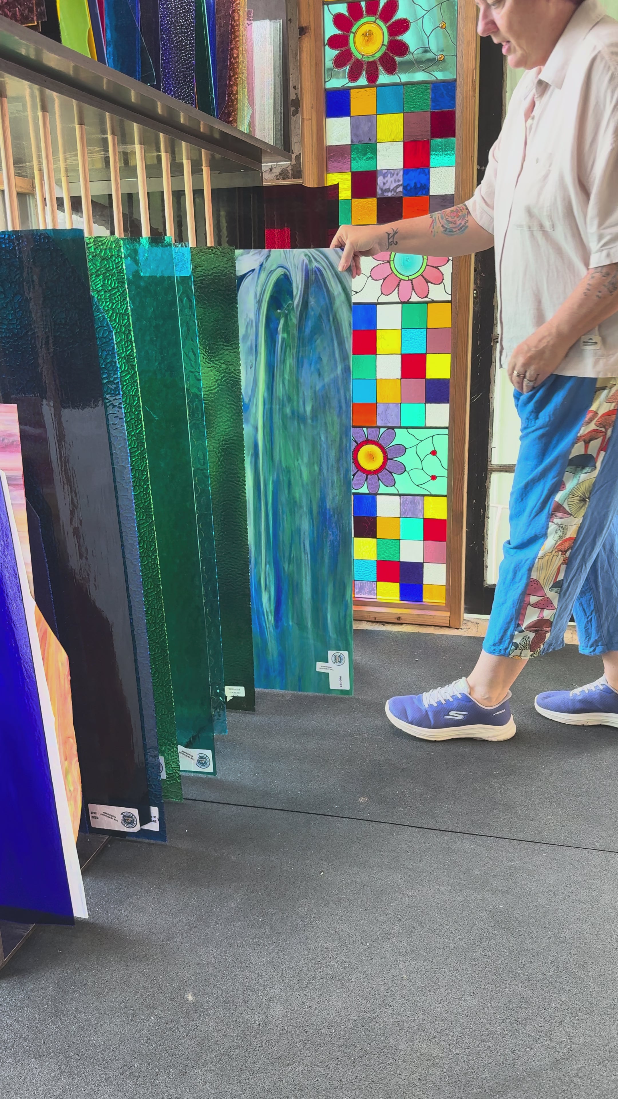 Wissmach Wispy Blue Green Amber (WO197) - Available Now