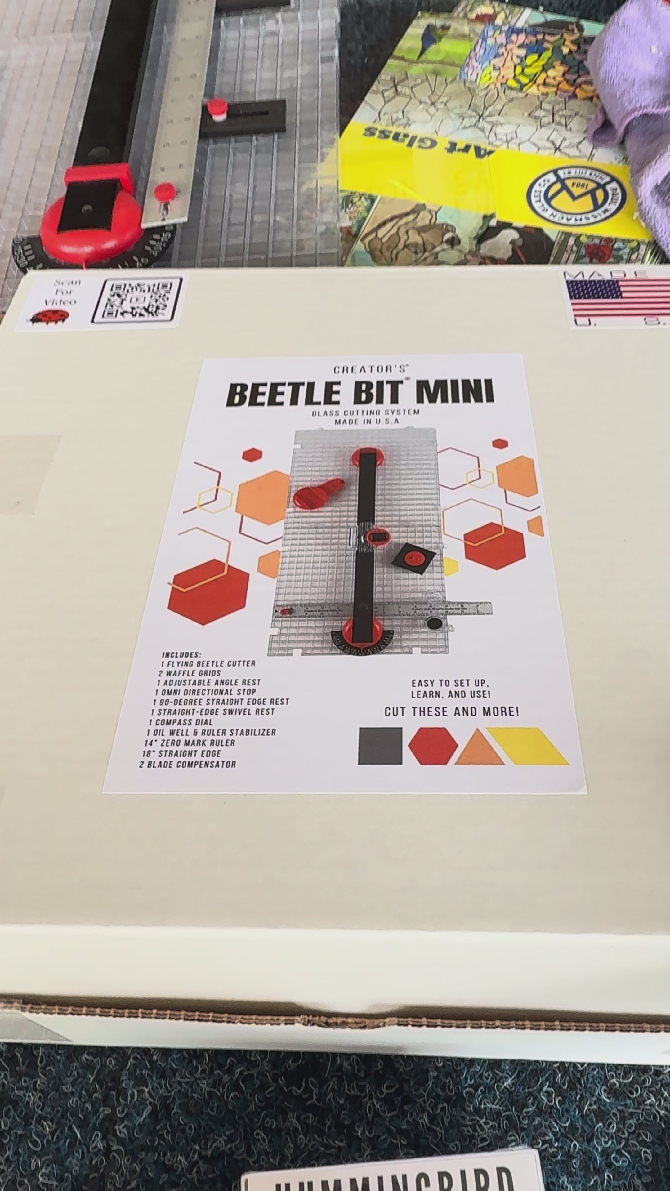 Beetle Bits Mini Glass Cutting System