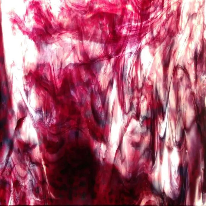 Youghiogheny Red with White True Dichroic - YTD910